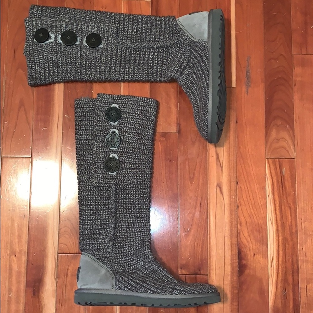 Gray UGG boots